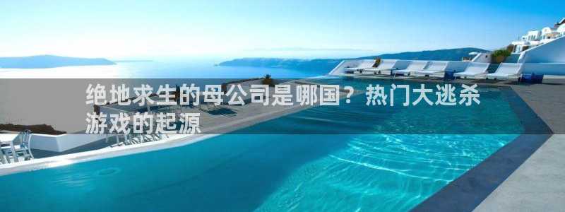 新宝gg注册账号：绝地求生的母公司是哪国？热门大逃杀
游戏的起源